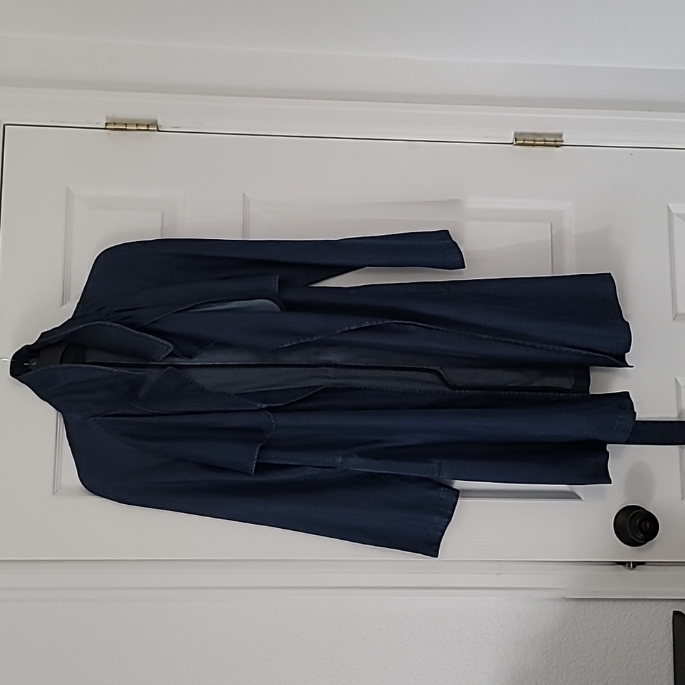 Zara Lightweight Denim Trench